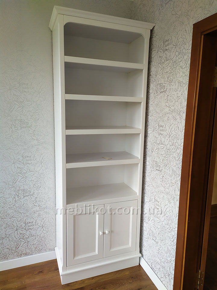 Шафа книжкова біла кантрі bf5371