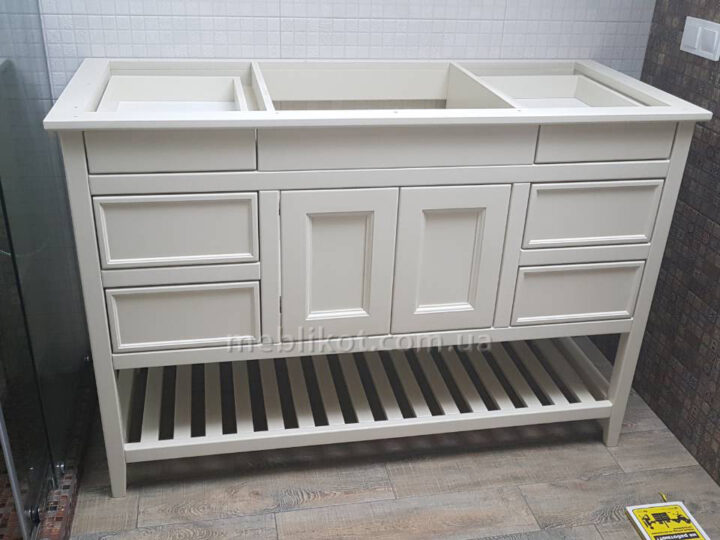 Тумба під умивальник дерев'яна v5681